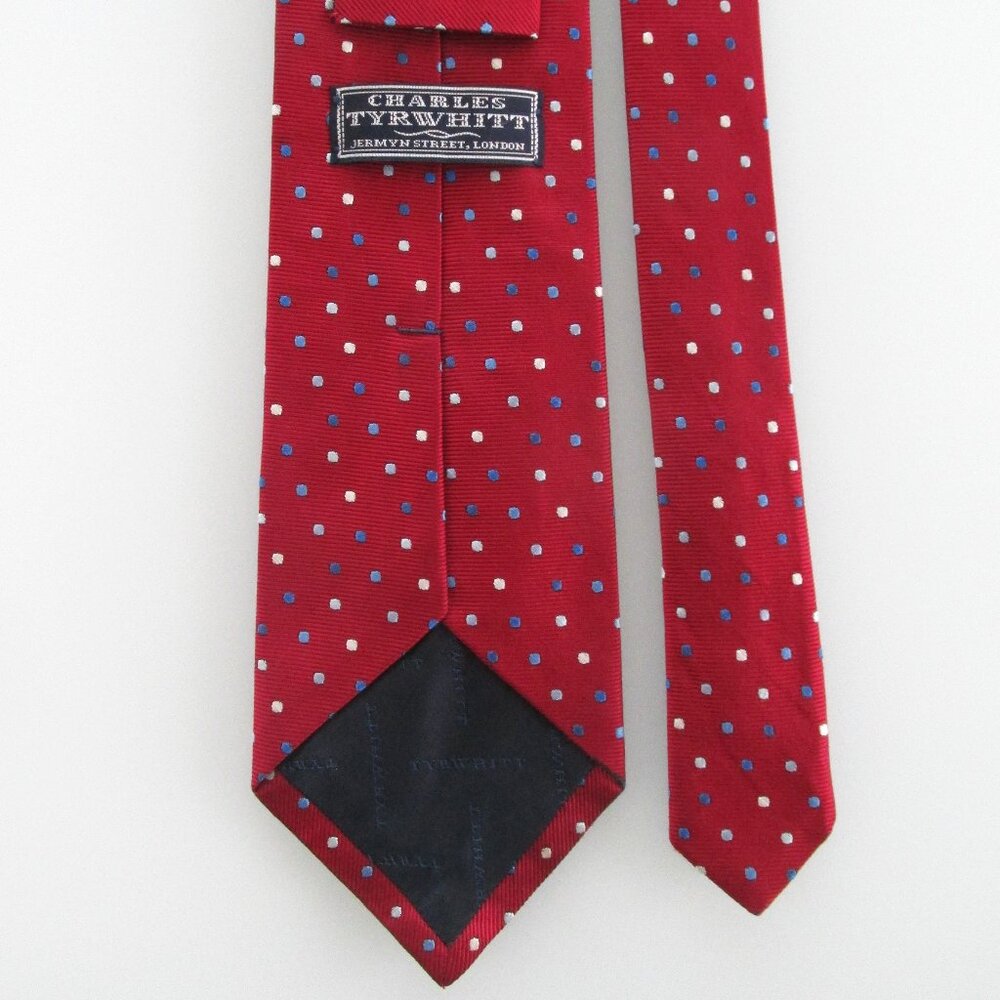 Charles Tyrwhitt Men's Silk Tie - Picture 4 of 5